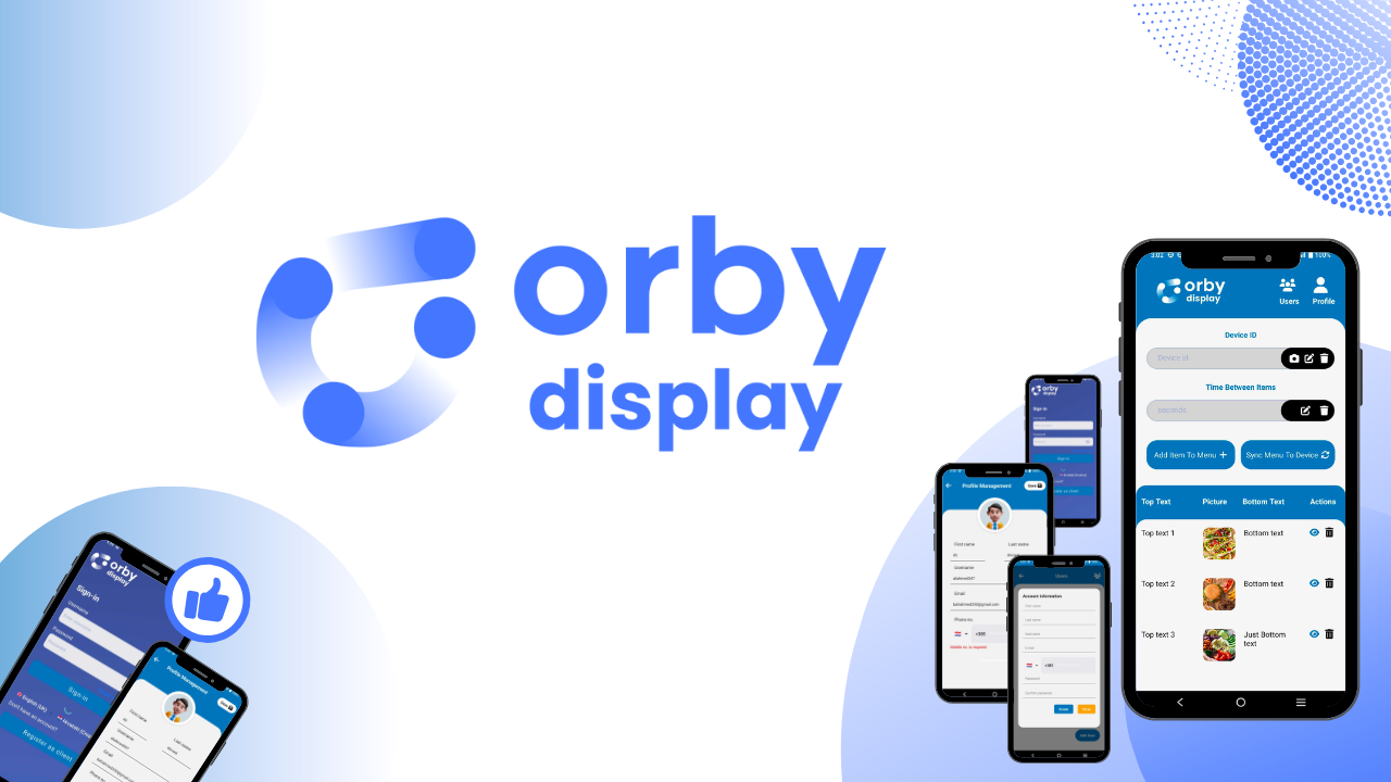 Orby Display - Digital Signage Control